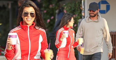 //kourtney kardashian scott disick together pregnant pp