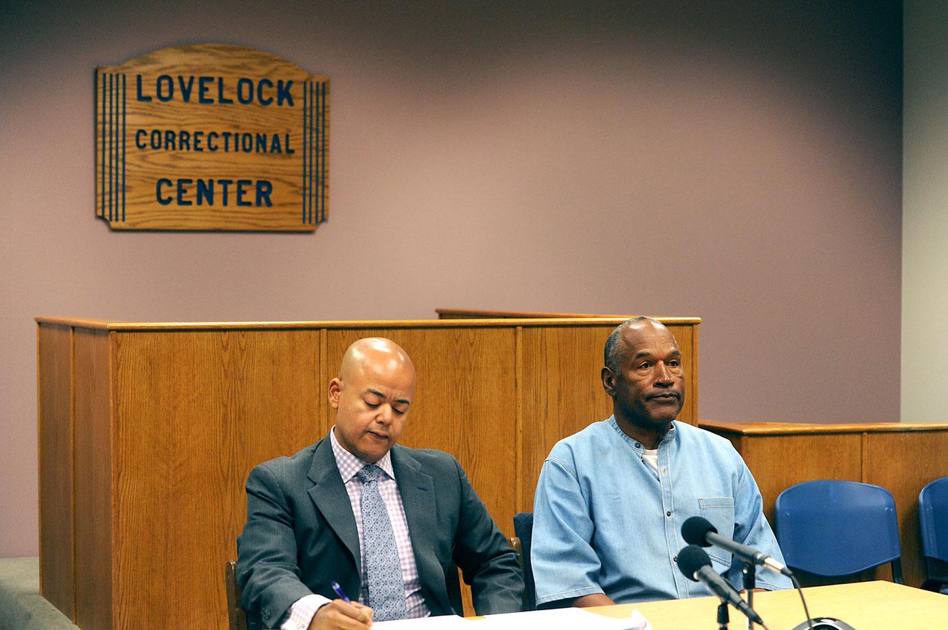 //oj simpson granted parole prison release date