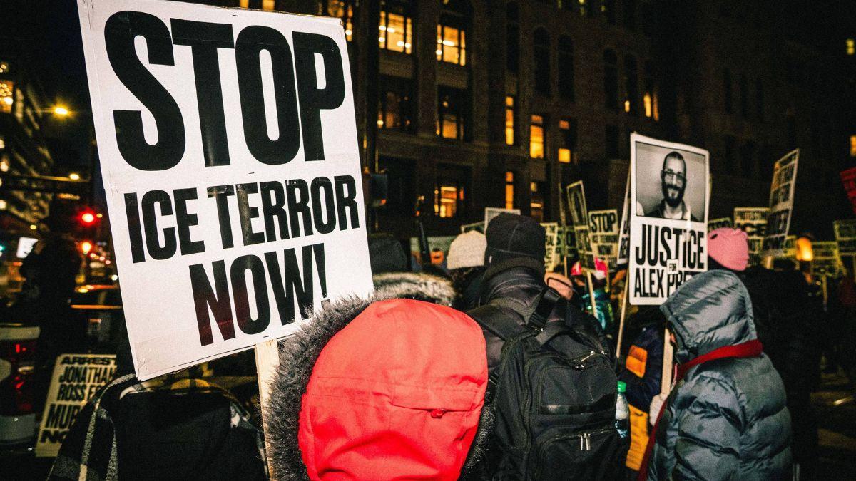 Photo of ICE protests