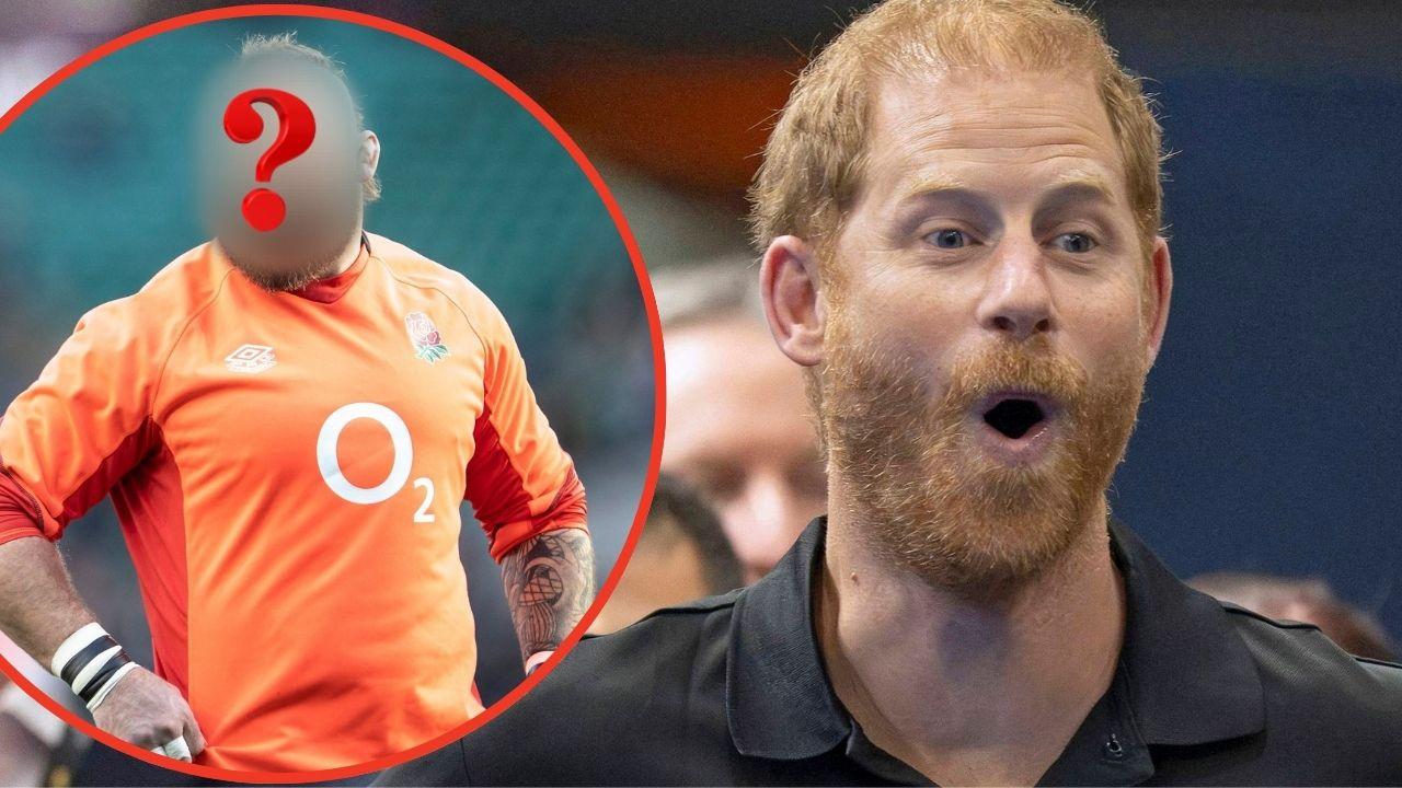 Photo of Joe Marler and Prince Harry