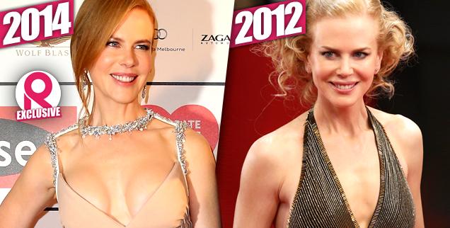 //nicole kidman breast augmentation boob job wide