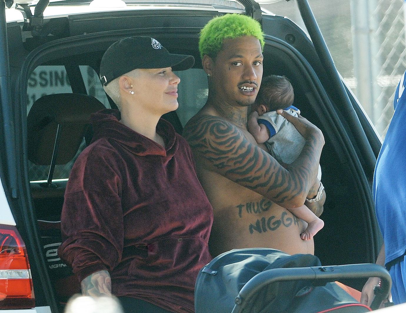 Amber Rose's Baby Daddy Laughs About Cheating On Her With 12 Girls