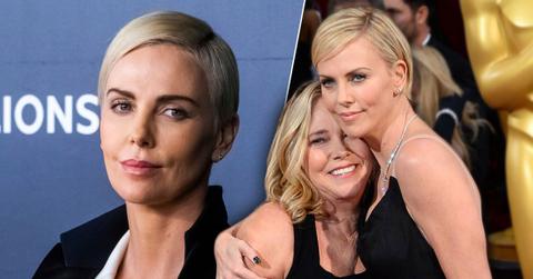 Charlize Theron 2019, Inset Greda Theron and Charlize Theron in 2014,Details Night Mom Killed Dad In Self-Defense