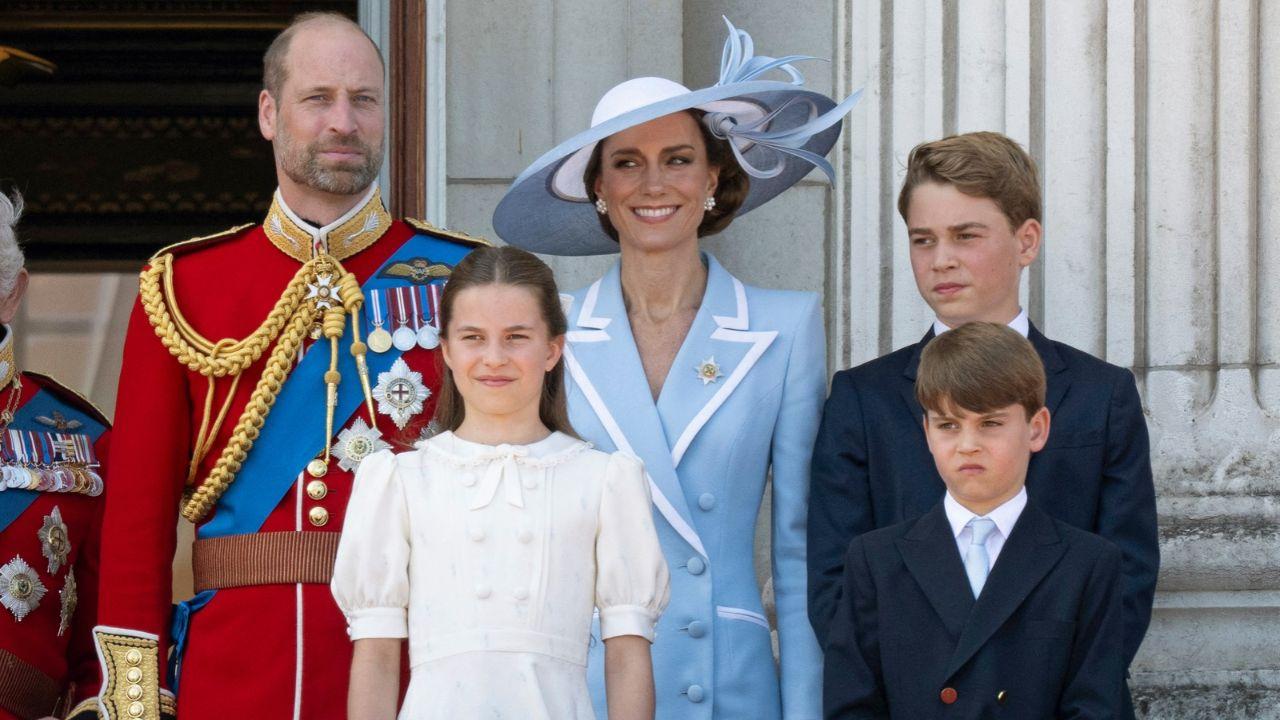 Image Of Prince William, Princess Kate, Prince George, Princess Charlotte and Prince Louis
