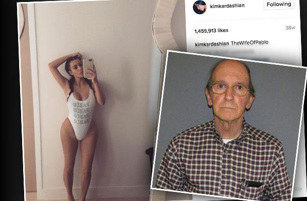 //man arrested kim kardashian book pp