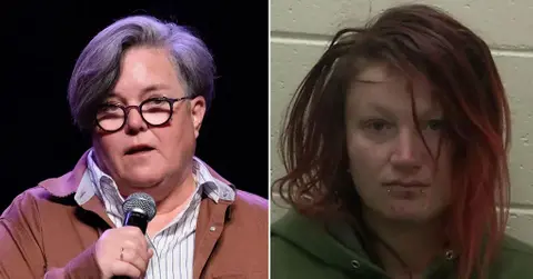 Composite photo of Rosie and Chelsea O'Donnell