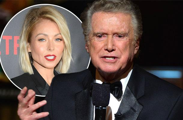 //regis philbin kelly ripa very offended live departure pp