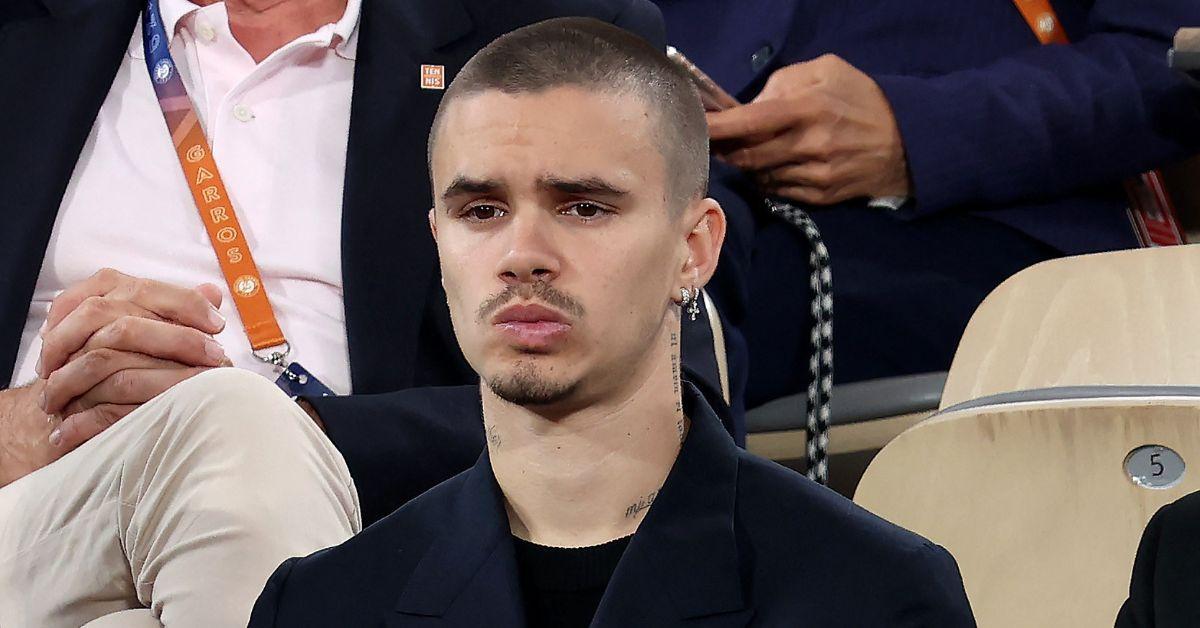 Romeo Beckham publicly supported Victoria Beckham's Netflix bio series by sharing the poster on Instagram.