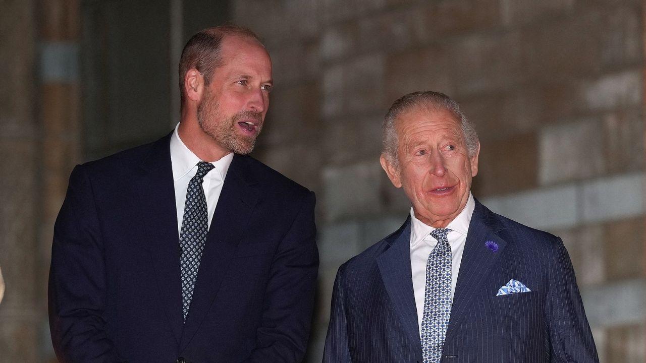 Photo of King Charles and Prince William