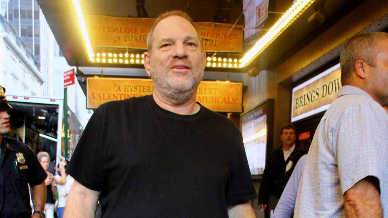 A photo of Harvey Weinstein