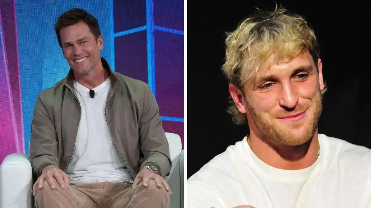 Photo of Tom Brady, Logan Paul