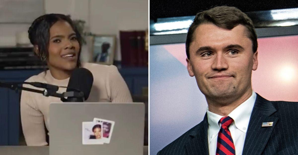 Composite image of Candace Owens and Charlie Kirk
