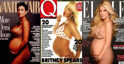 //demi moore pregnant