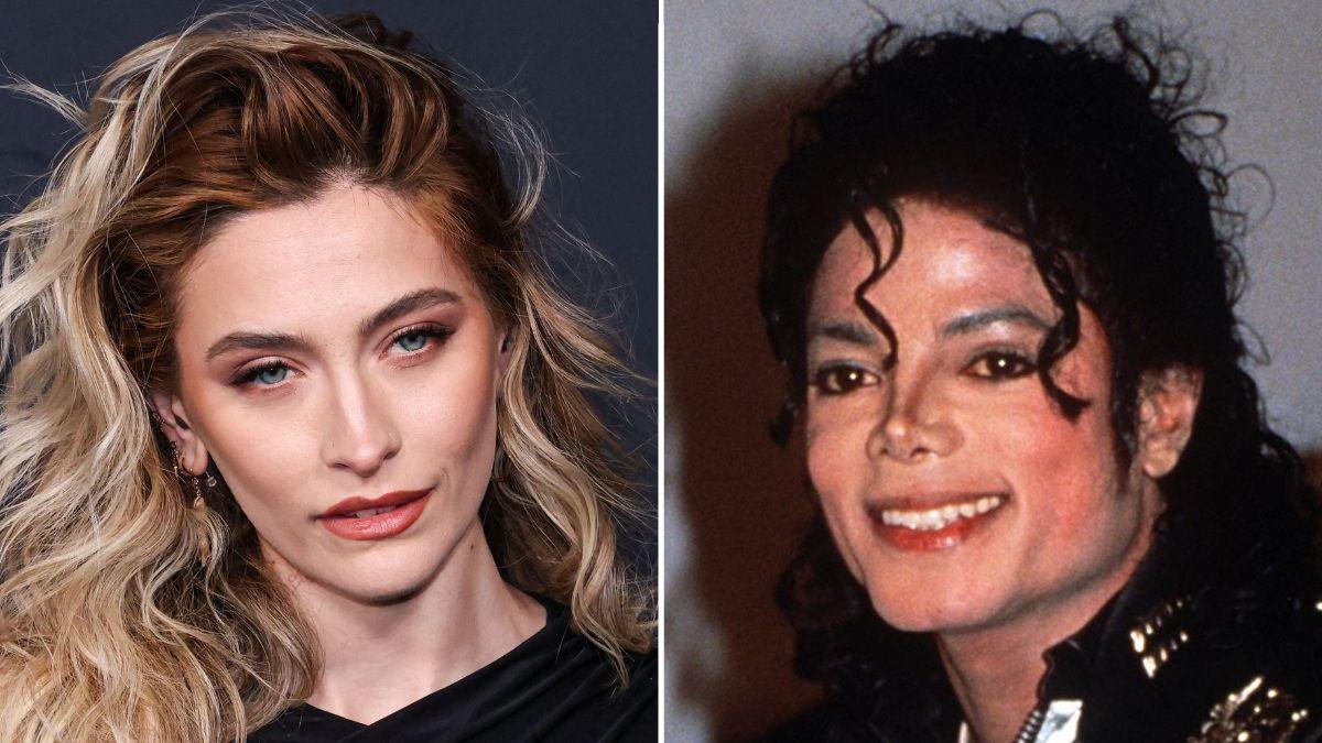 Picture of paris and Michael Jackson