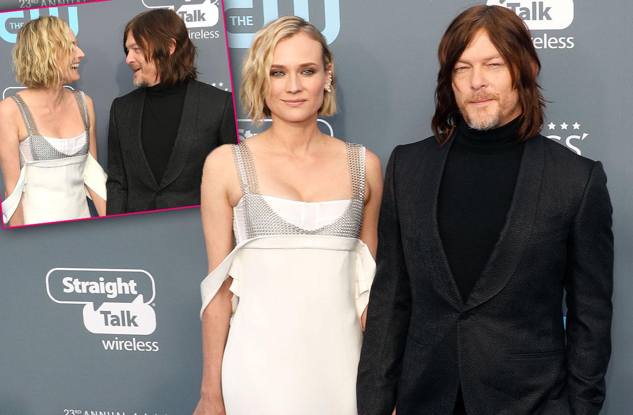 Diane Kruger Norman Reedus Couple Debut