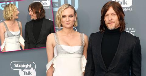 Diane Kruger Norman Reedus Couple Debut