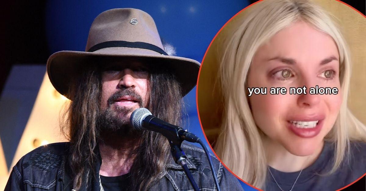 Split image of Billy Ray Cyrus and Firerose