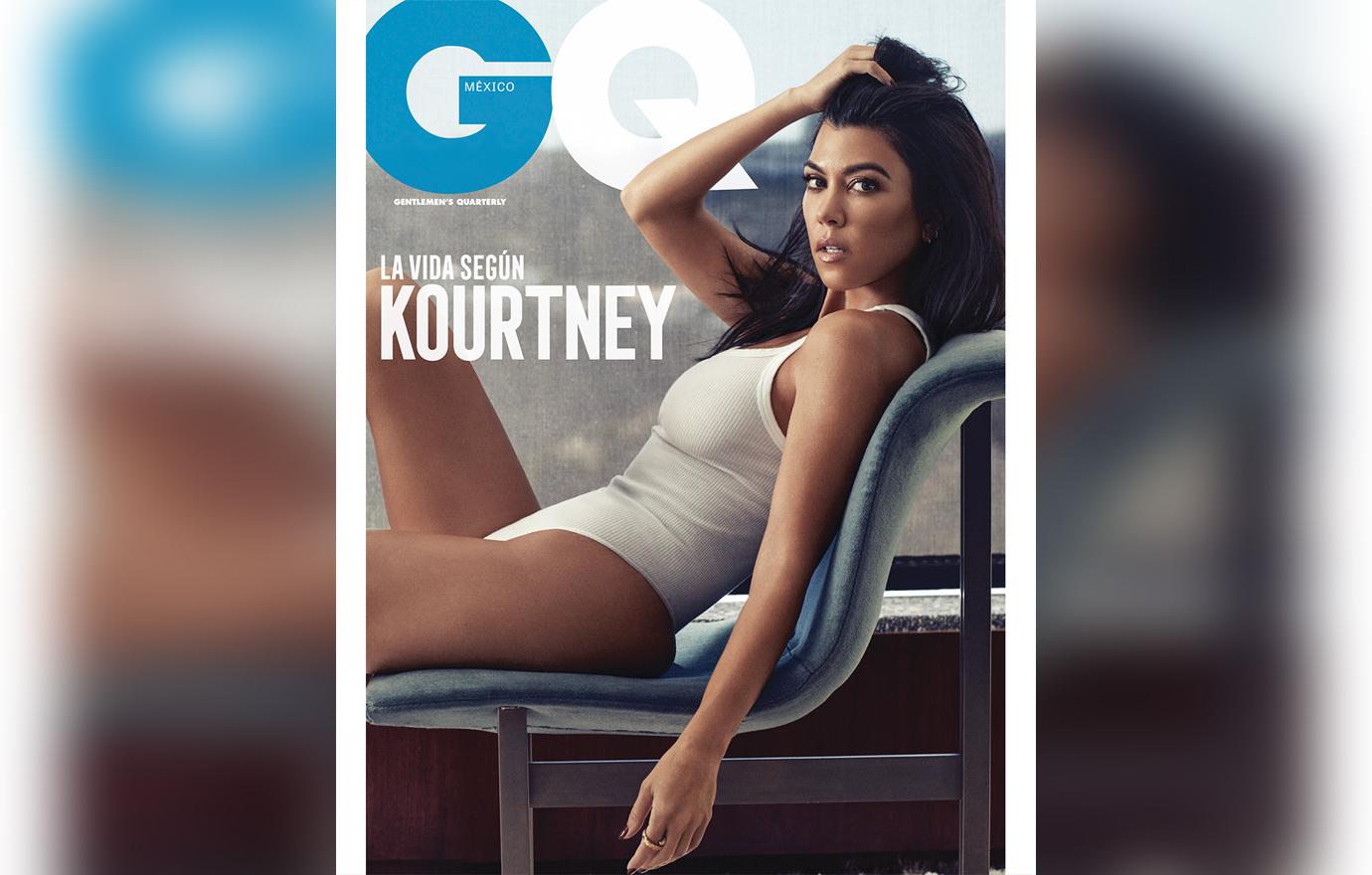 Kourtney Kardashian Nude GQ Mexico