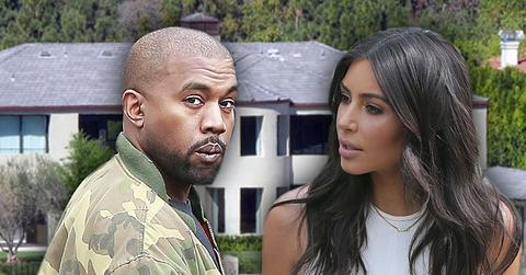 Kim Kardashian & Kanye West Divorce Bel Air Mansion
