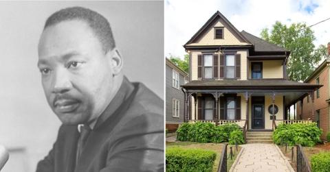 suspect arrested burn down martin luther king jr birth home report