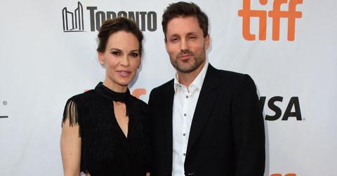 Image Of Hilary Swank and Philip Scheneider