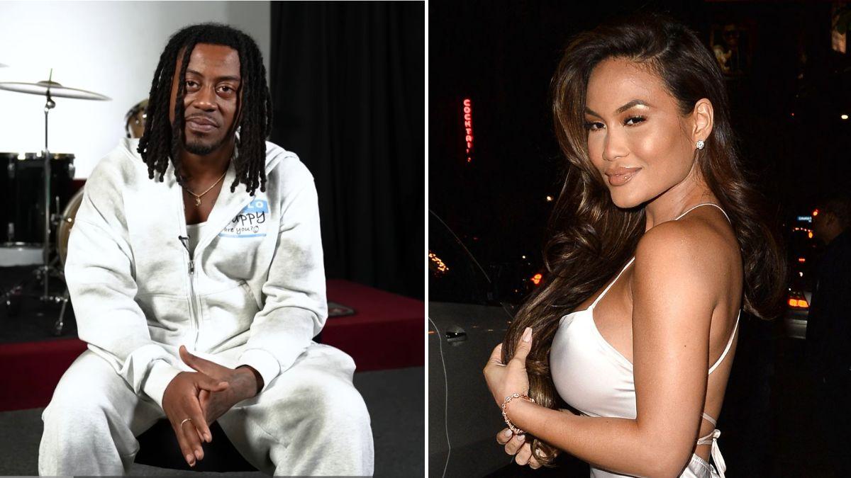Split photos of Sly Diggler and Daphne Joy