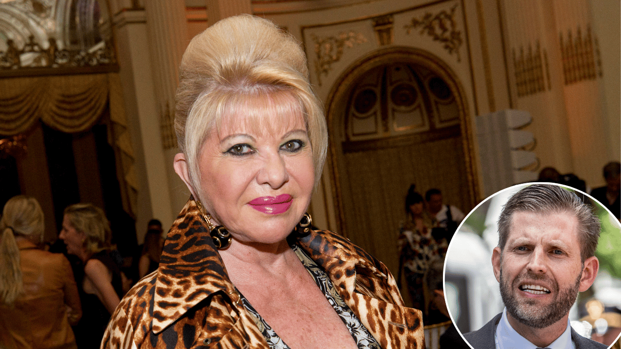 Photo of Ivana Trump, Eric Trump 