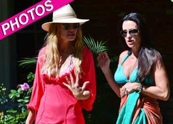 //taylor armstrong kyle richards swimsuits