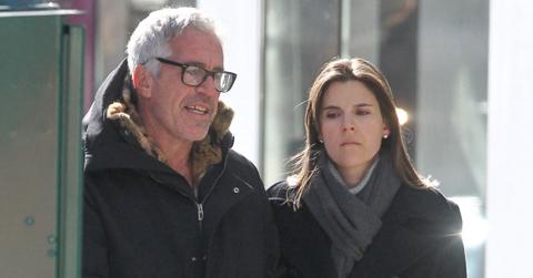 photo of Jeffrey Epstein and Sarah Kellen