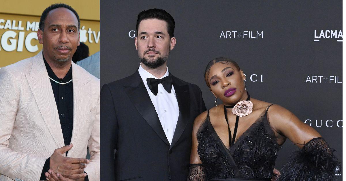 stephen smith serena williams feud alexis ohanian