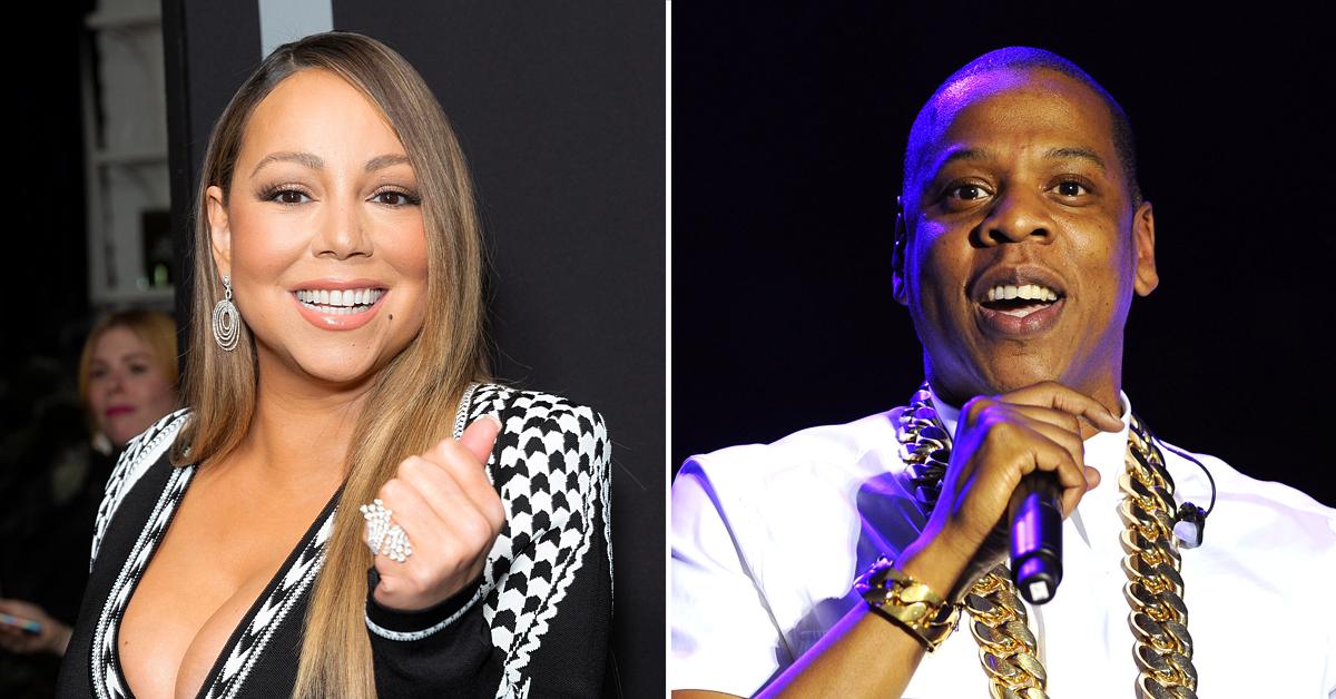 mariah carey jay z roc nation fight denies rumor