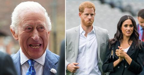 king charles delaying meghan harry passports  pp