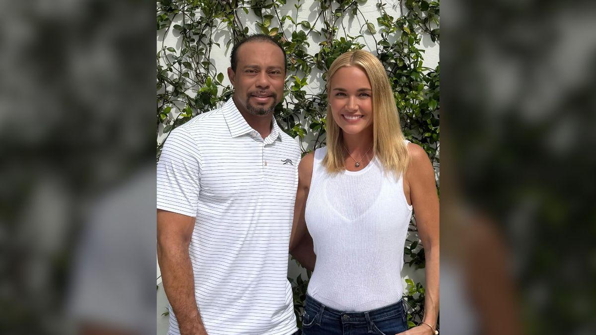 Photo of Tiger Woods and Vanessa Trump