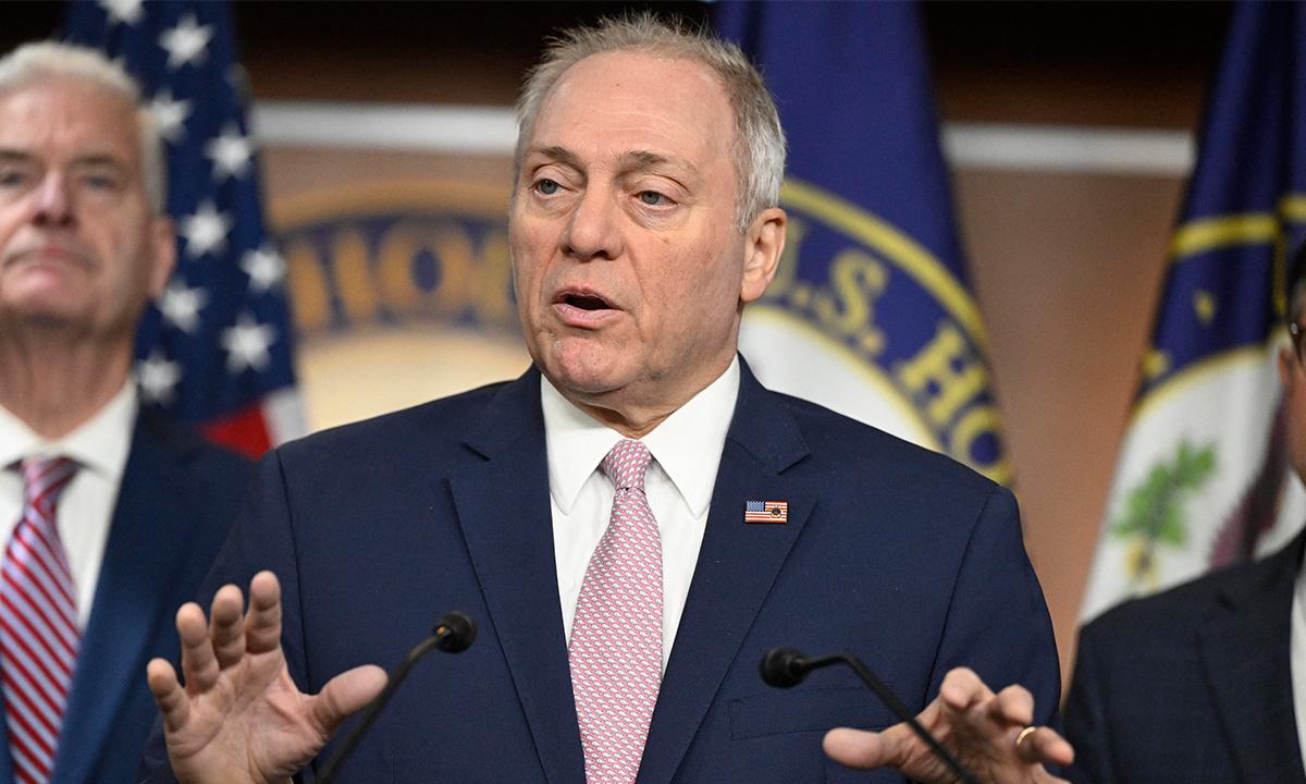 Steve Scalise compared voter ID requirements to getting never-ending pasta at Olive Garden.