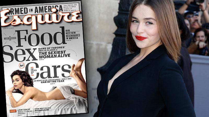 Emilia Clarke Naked Photos -- Game Of Thrones Star In Esquire