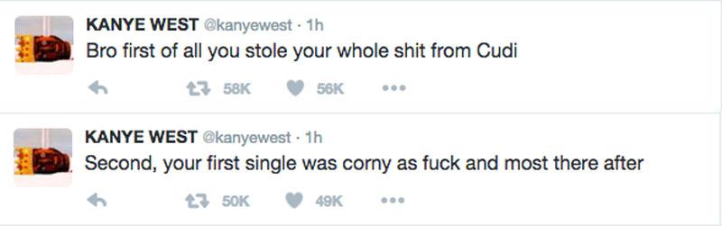 Kanye West Twitter Rant Wiz Khalifa