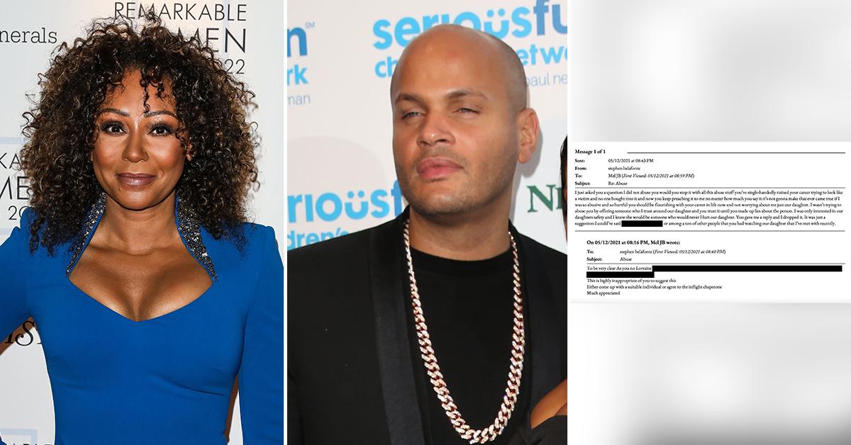 Read The Shocking Emails Mel B’s Ex-Husband Stephen Belafonte Sent ...