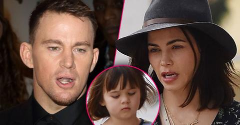 Channing Tatum, Inset Daughter, Jenna Dewan
