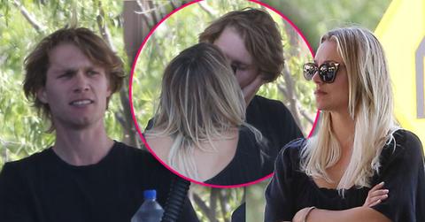 //kaley cuoco boyfriend karl cook caught kissing pp