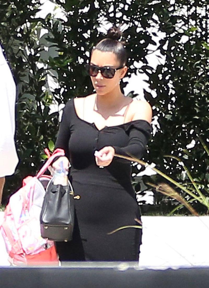 kim kardashian kanye west divorce leaves berlin rush California pics