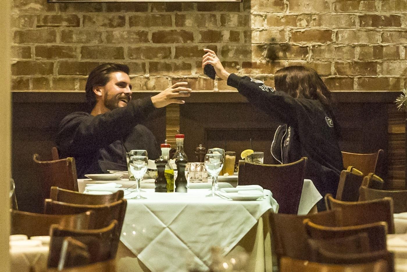 Scott Disick Sofia Richie Date Drinking