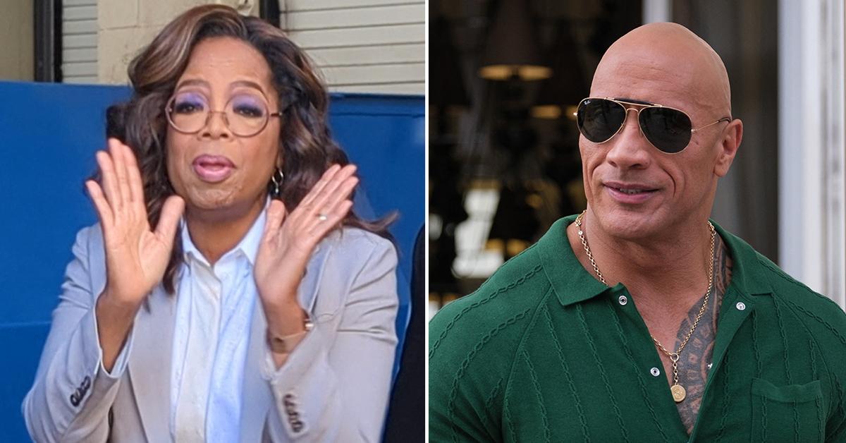 Oprah and the rock video just wasn't it., The Rock And Oprah Video