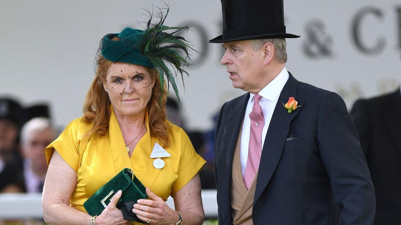 Photo of Sarah Ferguson and Andrew Windsor
