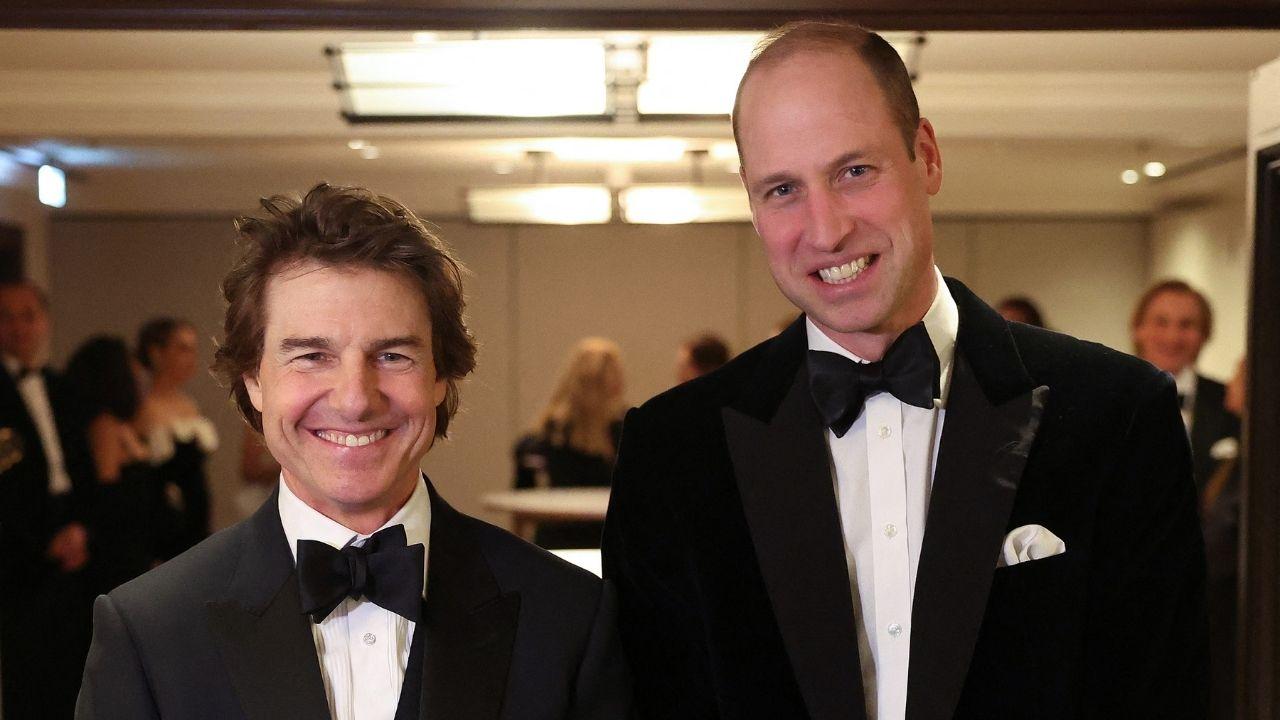 Photo of Prince William and Tom Cruise