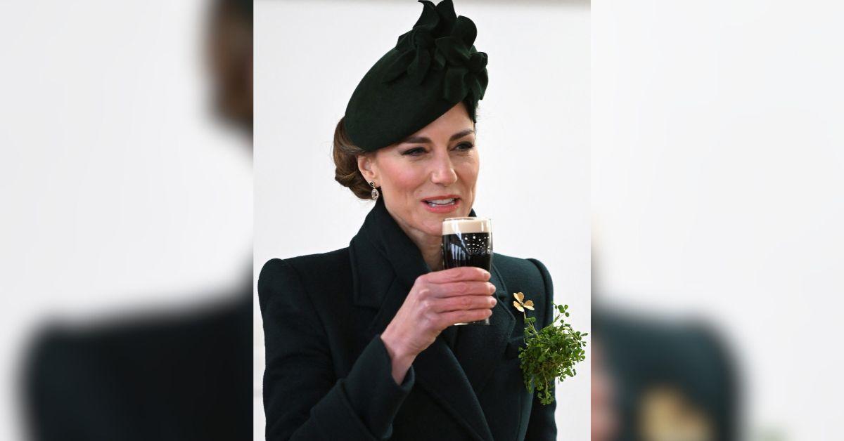 kate middleton toast st patricks day video cancer prince william marriage rumors