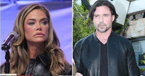 Composite photo of Denise Richards and Aaron Phypers