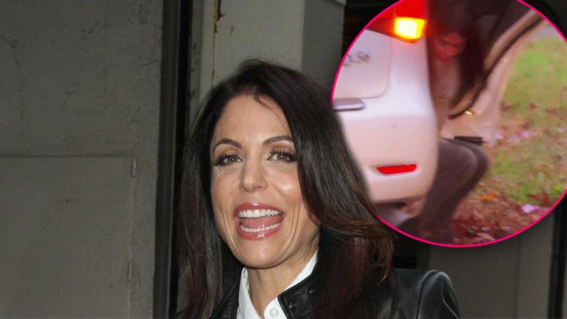 Bethenny Frankel Pees On The Side Of The Road