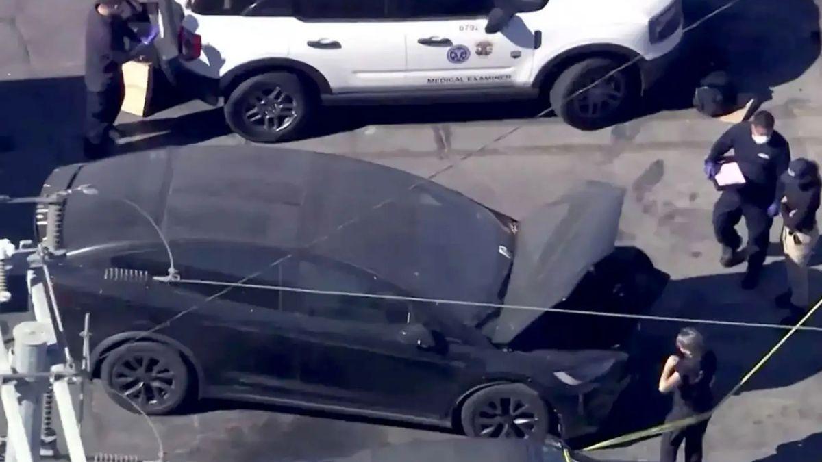 Authorities had called about a foul smell at the tow yard.