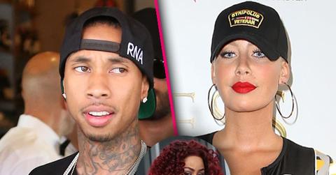 amber rose kylie jenner blac chyna tyga feud talk show