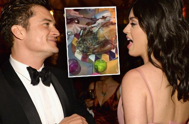 Orlando Bloom Katy Perry Back Together Thanksgiving PJS Pics